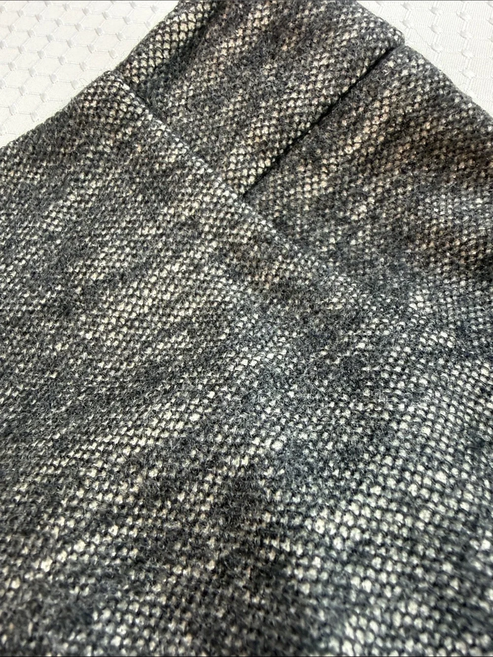 Theory Heathered Gray Pencil Skirt - Women
